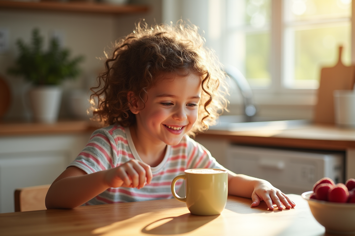 Boissons saines pour enfants au petit déjeuner : les meilleures options